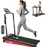 Walking Vibration Pad with 8% Incline 2.5HP Under Desk Portable Treadmills
