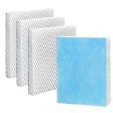 4 Pack Humidifier Filters blue for Honeywell HEV615/HEV620, FT600PF1 Replacement