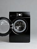 Large Capacity Full-Size Washing Machine Black, Washing Machine for Household Use