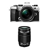 Bundle of OM SYSTEM OM-5 Mark II SLV w/M.ZUIKO Digital ED 12-45mm F4.0 PRO KIT Compact Light Weight Weather Sealed 4K Video Camera Best for Outdoor Travel + M.Zuiko Digital ED 40-150mm F4.0 PRO