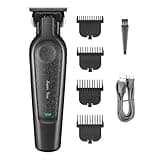 DAXXIN Hair Clippers, Electric Clipper Leather Body Hair Trimmer Blade Protection Hair Salon Home Carving Pusher High Endurance Push