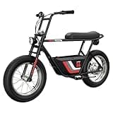Razor Electric Bike for Ages 18+, 220 lb Max Weight, Black, w/ 350W Motor, 16” Tires & 36V Battery, Up to 15.5 MPH, Rambler 16 – Rechargeable Minibike for Teens and Adults