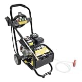 2200PSI Hight Pressure Washer 2.4GPM 7HP Gas Power Washer with 8m Hose & Wheels,for Cleaning Walls, Terraces, Vehicles, Garden