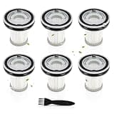 6 Pack AV8001 Hepa Filters Compatible with Fanttik Slim V8 Apex Car Vacuum