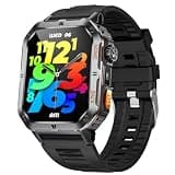 MT62 Smart Watch with Bluetooth Calling, Heart Rate, Step Counter, Blood Oxygen, Sleep Monitor, 3ATM Waterproof, Large Battery (Blue)