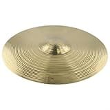 Inch Percussion Hihat Crash Golden Tone for Brass Cymbals for Drum Set 14 16 Practice Performance Suitable for Beginners and(14 inch)