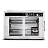 Air Fryer French Door Toaster Oven - 9 Slice Capacity, 12 Presets, Stainless Steel - Adjustable Temperature Range From 90°F To 450°F, Six Adjustable Rack Positions For Flexible Cooking