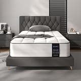 LETMOON 8 Inch Hybrid Twin Mattress in a Box, Medium Firm Pocket Spring