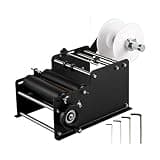 MT - 30 Semi-Automatic Bottle Labeling Machine Electrical Adhensive Printer Applicator With Round for Plastic Glass Metal