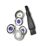 3Pcs HQ8 Razor Blade Replacement Head,Compatible For Philips Electric Shaver HQ7120 HQ7100 PT730 PT735 PT860 PT870 AT750 AT751 AT890 AT891
