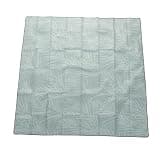 Halearo Baby Splat Mat 51 Inch Non Slip Under High Chair Mat with Textured Latex Backing for Toddler Crawling and Feeding