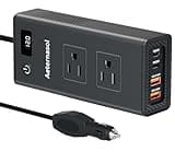 AeternaSol 200W Car Power Inverter 12V to 110V, Power Inverters for Vehicles with 2 AC Outlets, Fasting Charging USB-C/36W USB-A, Car Charger Car Plug Adapter Car Outlet Adapter for Camping, Road-Trip
