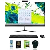 Acer Aspire C27 27 Inch All in One Desktop AMD Ryzen 7 5825U 16GB RAM 1TB SSD FHD IPS 120Hz WiFi 6E Bundle with Antivirus Mouse Pad Screen Cleaner and 12 Month CPS Warranty