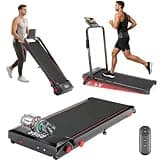 Walking Pad Treadmill with 8% Incline, 3 in 1 Folding Treadmills