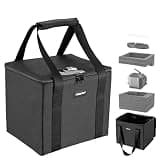 FOMITO AB-2 Foldable Carrying Bag compatible with Amaran Halo 100D, 100X, 200D, 200X LED Video Lights, with Foam Padding