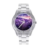 FekiLoot Watch for Men Big Face Stainless Steel Wrist Watch Personality