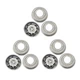 9 PCS Electric Razor Blade Shaving Shaver Head Replacement Accessories Compatible For Flyco FR6-T33C