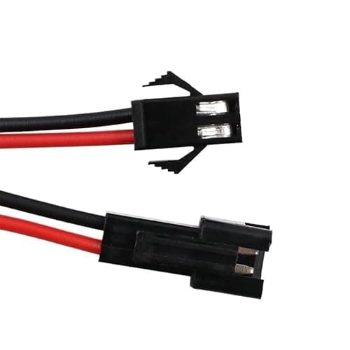 Car Connector 10Pairs 15cm SM 2P 2Pin Plug Socket Male to Female Wire Connector L*/ED Strips Lamp Driver Connectors Quick Adapter