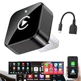 iGENJUN Wireless CarPlay Adapter 2026 Upgrade Mini Design, USB/USB-C Plug & Play Converts CarPlay to Wireless - Easy Use Fast Stable Connection Car Play for iPhone & Android