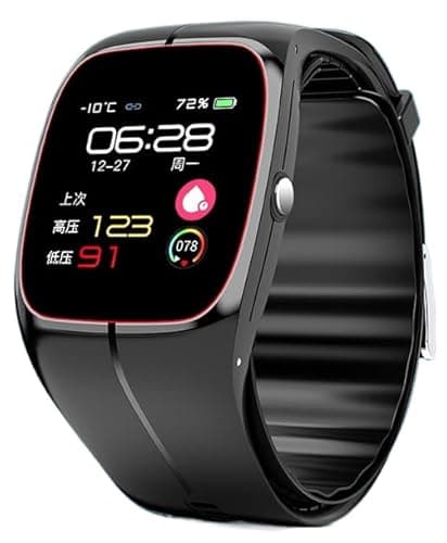 Smart Watch fitness trackers Blood Pressure Monitor with Air Pump Band, Blood Pressure Watch with Sleep Heart Rate Monitor for women & Men, Pedometer, Watch Supports Data Sharing for running sleep
