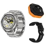 KOSPET Tank T4 Special Edition Silver & Smartwatch Charging Dock