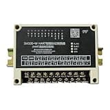 SM100-W Series HART Smart Converter – 4/8 Channel HART to Modbus RTU/TCP Gateway, RS485/Ethernet, Mutual Quarantine Channels, Industrial Rail-Mount, DC 12-24V (8CH RS485 + Ethernet)