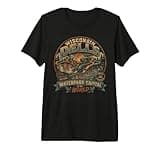 Wisconsin Dells Waterpark Capital - Vintage Retro Logo Premium Tri-Blend T-Shirt