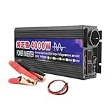 1pcs 12V Pure Sine Wave Inverter 3000W 4000W with Display DC 12V to AC 220V Voltage Socket Converter Power Inverters(12V 3000W)