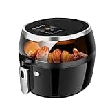 XDSRFVW The Air Fryer With Adjustable Temperature Tower Has a Fast Circulation System, Oil-free and Low-fat Cooking