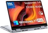 Dell Inspiron 14 2-in-1 Touchscreen Laptop, 16GB DDR5 512GB SSD, Core 7 CPU