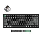 Keychron K2 Ultra 8K 75% Wireless Mechanical Keyboard, Hot-Swappable Keyboard with Apex Brown Switches, 760h Battery Life, Bluetooth/2.4GHz/Wired, PBT Keycaps, ZMK Programmable, RGB, Mac Windows Linux