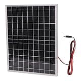 Asixxsix Portable Solar Panel, 100W 2 Chip Design Solar Charger Outstanding Sunlight Absorption Capability Panel Kit for Homes Studios and Outdoor Adventures