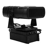 Omquot Small Efficient Portable Electric Heater for 200W Li-Ion Battery 2 Adjustable Levels with 2 USB Outputs for Workshops and Factories