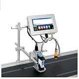 170PLUS 12.7/25.4mm TIJ Industrial Online Thermal Inkjet Printer Text QR Barcode Batch Number Logo Date Label Printer(12.7mm with 1 ink)