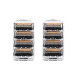 5-Layer Razor Blades For Classic Shaving - Ultra-Smooth Vintage Wet Shave Experience(8blades)