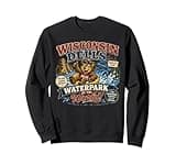 Wisconsin Dells Waterpark Capital - Vintage Bear Waterslide Sweatshirt