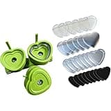 Creative Slide Rails Button Press for Heart Badges and Magnets with Interchangeable Tradition Name Label Tool