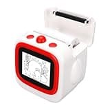EBTOOLS Smart AI Voice Sticker Printer, Inkless Thermal Label Maker with 2.4 Inch Screen for Home School DIY Projects