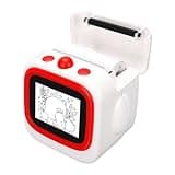 EBTOOLS Smart AI Voice Sticker Printer, Inkless Thermal Label Maker with 2.4 Inch Screen for Home School DIY Projects