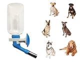 Choco Nose No-Drip Water Bottle for Large Dogs (Over 50 lb) – Leak-Proof Patented 22mm Nozzle Helps Prevent Mess & Spills, BPA Free Cage & Crate Mount Feeder for Kennels, 16.9 fl oz (C570)