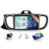 8 Core 4G+64G for Kia Soluto Pegas 2017-2025 Car CarPlay Android Auto Navigation Stereo GPS Radio Reverse Camera Display 9" IPS Touchscreen Headunit Tablet Pad Media Player