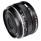 Compatible for Panasonic M4/3 17mm F1.8 Prime Camera Lens(Black)