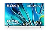 Sony 85-Inch Class 4K Ultra HD BRAVIA 3 LED Smart TV with Google TV, Dolby Vision HDR, and Exclusive Features for PlayStation®5 (K-85S30)