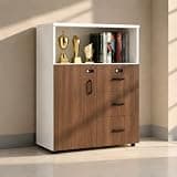 YCZYCZ Lateral File Cabinet with Lock, Metal Office Storage Cabinet, 2 Drawer Lateral File Cabinets for Home Office, A4 Letter Size, Heavy Duty Steel Filing Cabinet for Documents Storage