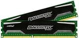 Ballistix Sport 4GB Kit (2GBx2) DDR3 1600 MT/s (PC3-12800) CL9 @1.5V UDIMM 240-Pin Memory BLS2KIT2G3D1609DS1S00