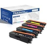 TN436 High Yield Toner Cartridges Combo Pack Replacement for Brother TN436 TN436BK TN 433 TN-431 Toner Compatible with HL-L8260CDW MFC-L8900CDW MFC-L8690CDW Printers (Cyan Yellow Magenta Black 4 Pack)