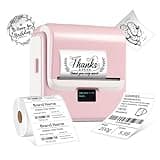 ORGSTA Label Maker Machine with Tape, T003 Thermal Label Maker, 2 Inch Bluetooth Label Printer Compatible with Phone & PC, Sticker Printer Barcode Thermal Maker for Small Business, Home, School
