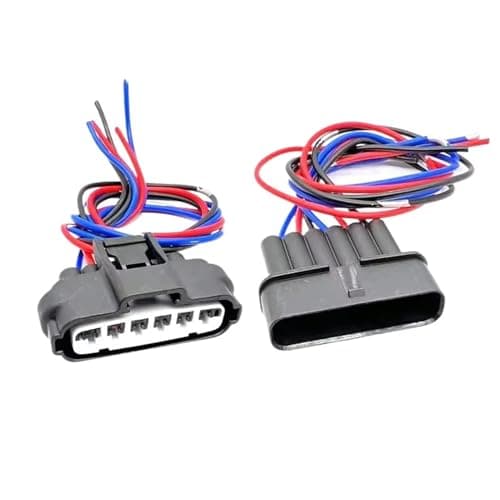 ZZWFKXQ 1 Set 6 Pin 7283-1968-30 90980-11858 Automobile Engine Damper Connector Accelerator Pedal Plug(6p Male Female,5 S)