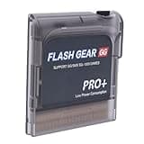 CCYLEZ 600 in 1 Flash Game Cartridge Flash Memory Card Game Card with Built in 4GB Memory and Save Retention for 1000 Gear Consoles