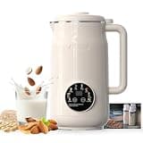 8 in 1 Nut Milk Maker Machine, 50oz Automatic Soy Milk Maker with 10 Blades, Blender for Plant Based Milk, Oat, Almond, Juice, Rice Paste &More with Delay Start, Keep Warm, Boil Water, Self Cleaning